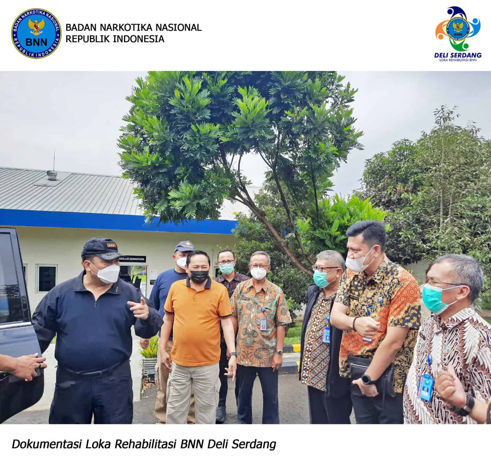 Kepala BNN RI Dr. Petrus Reinhard Goloses memberikan arahan kepada Kepala UPT Rehabilitasi BNN Kepala BNN RI Dr. Petrus Reinhard Goloses memberikan arahan kepada Kepala UPT Rehabilitasi BNN