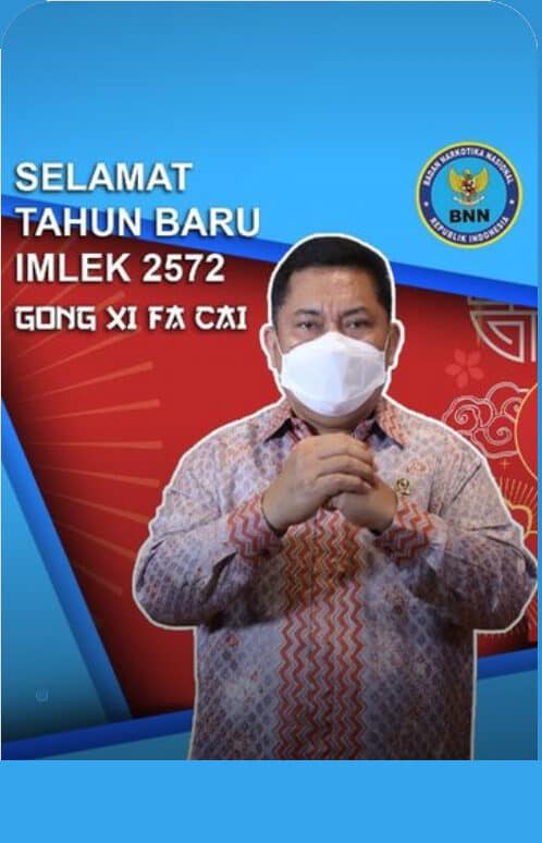 KEPALA BNN RI MENGUCAPKAN SELAMAT TAHUN BARU IMLEK (Repost From @infobnn_ri) KEPALA BNN RI MENGUCAPKAN SELAMAT TAHUN BARU IMLEK, Repost From @infobnn_ri