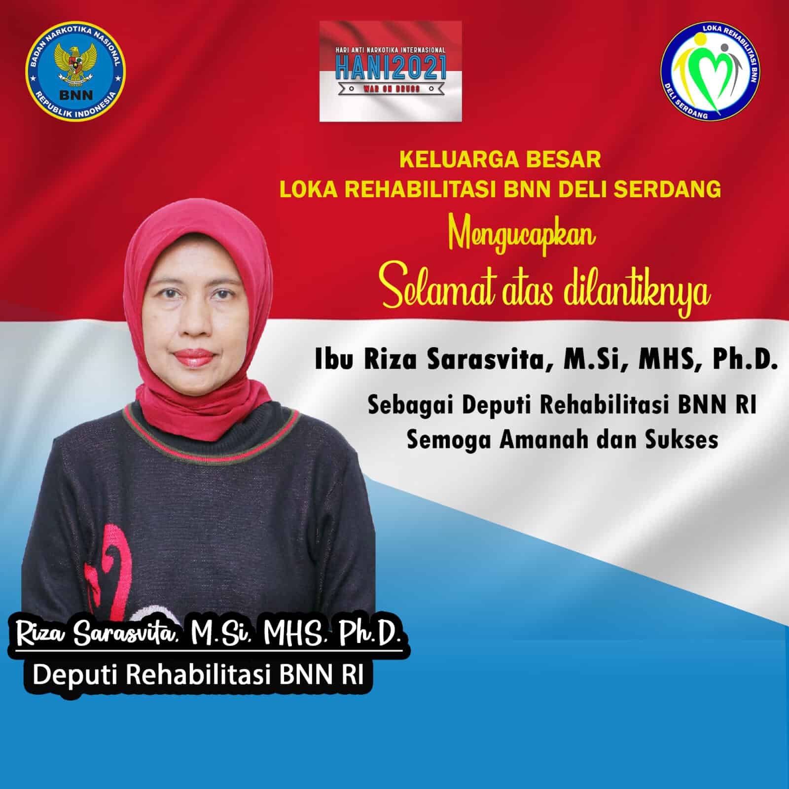 Di Lantiknya Deputi Rehabilitasi BNN RI Di Lantiknya Deputi Rehabilitasi BNN RI