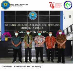 Kunjungan Kepala BNNP Sumut di Loka Rehabilitasi BNN Deli Serdang