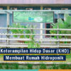 Klien Loka Rehabilitasi mengikuti kegiatan keterampilan hidup dasar (KHD) pembuatan Rumah Hidroponik.