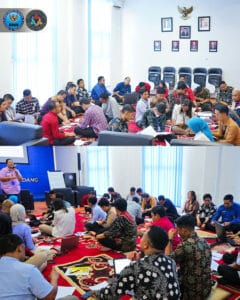 Pelaksanaan Rapat Evaluasi Tim layanan rehabilitasi dengan Supervisor