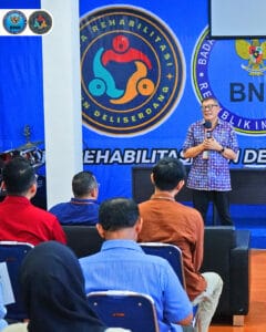 Penandatanganan Pakta Integritas pada Loka Rehabilitasi BNN Deli Serdang