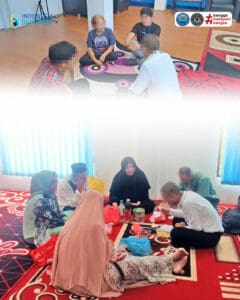 Kegiatan visit klien Loka Rehabilitasi BNN Deli Serdang