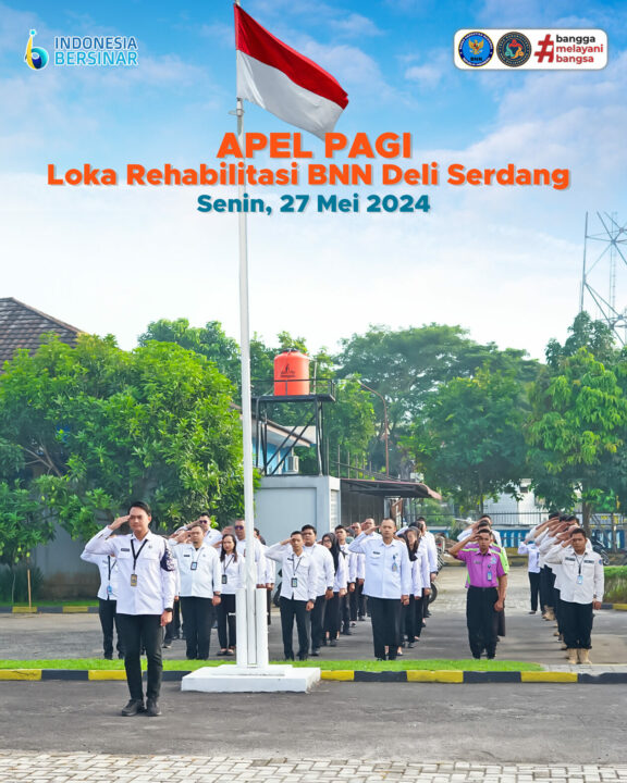 Apel Pagi Loka Rehabilitasi BNN Deli Serdang Apel Pagi Loka Rehabilitasi BNN Deli Serdang