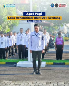 Apel Pagi Loka Rehabilitasi BNN Deli Serdang Apel Pagi Loka Rehabilitasi BNN Deli Serdang