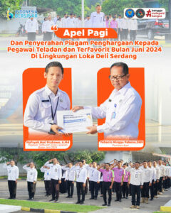 Apel Pagi di Lingkungan Loka Rehabilitasi BNN Deli Serdang Apel Pagi di Lingkungan Loka Rehabilitasi BNN Deli Serdang