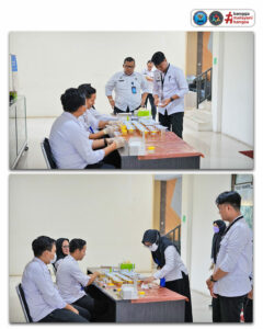 Tes Urine Narkoba seluruh staf di Lingkungan Loka Rehabilitasi BNN Deli Serdang.