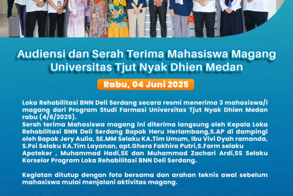 Audiensi dan Serah Terima Mahasiswa Magang Konsep Otomatis